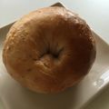 トマトチェリーママ's cooksnap of when they made 苺ミルク★ベーグル.