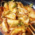 みさき0423's cooksnap of when they made 甘酢あんかけ揚げ餃子.