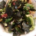 haruchiko's cooksnap of when they made 簡単小鉢☆三つ葉とちくわの梅ポン酢.