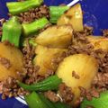 クックHGVB6Z☆'s cooksnap of when they made じゃがいもとオクラの豚そぼろあんかけ.