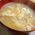 milestone★'s cooksnap of when they made 主人の好きなお味噌汁.