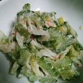 かぴーな's cooksnap of when they made ゴーヤサラダ（苦味が少ない）.