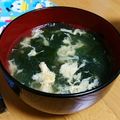 ma04tsu's cooksnap of when they made ダシダでほっこりたまごわかめスープ.