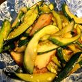 たろふんど's cooksnap of when they made ぱっぱと一品、きゅうりのきんぴら☆.