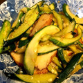 たろふんど's cooksnap of when they made ぱっぱと一品、きゅうりのきんぴら☆.