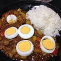 yanagamo's cooksnap of when they made 茹で卵が嬉しい♪ドライカレー★.