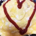 muchikko☆'s cooksnap of when they made 粉チーズが決め手☆ふわとろオムライス.