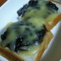 かぴーな's cooksnap of when they made あんチーズ トースト.