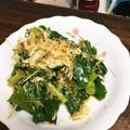 卵せんべい's cooksnap of when they made 麺つゆだけ♪つるむらさきのシンプルお浸し.