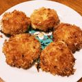 ぽわとーる's cooksnap of when they made 揚げない☆エビカツ～(⌒‐⌒).