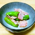 ちぃ兄やん's cooksnap of when they made ❁ししとうとベーコンの白だし炒め❁.