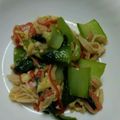 ものぐさtakky's cooksnap of when they made チンゲンサイのカニカマ炒め☆.