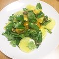 hiromi17's cooksnap of when they made 空心菜とジャガイモの具沢山バジルサラダ.