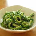 まゆみ母ちゃん's cooksnap of when they made 塩麹DEゴーヤの浅漬け.