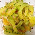 minekoaya's cooksnap of when they made ゴーヤの梅塩麹和え.