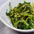 やじやじさん's cooksnap of when they made 【 簡単もう一品 】水菜とじゃこの塩炒め.