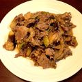 ♡кауо♡'s cooksnap of when they made 牛肉とナスとピーマンの甘辛炒め.