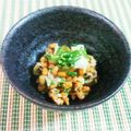 SP♪'s cooksnap of when they made 納豆にチョイ足し･定番☆.
