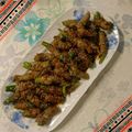 猫田猫美's cooksnap of when they made ししとう豚バラ巻き.