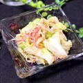 クックK6XRXZ☆'s cooksnap of when they made 親子で簡単♪キャベツとカニカマの和え物.