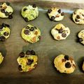 ※Kei's cooksnap of when they made プレーンと抹茶のチョコチップスコーン.