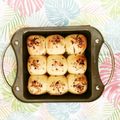 FaithAloha's cooksnap of when they made フレッシュな♪ブルーベリー食パン.