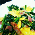 クックYIMPJ1☆'s cooksnap of when they made 簡単♡ほうれん草とふんゎり卵のマヨ炒め♡.