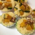 yummy?'s cooksnap of when they made レンジで簡単！かぼちゃ入りチーズ蒸しパン.
