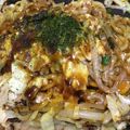 amileamila's cooksnap of when they made 麺パリ半熟たまごの広島お好み焼き.