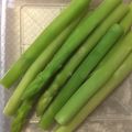 Marmo's cooksnap of when they made 茹でアスパラ☆お弁当用に.