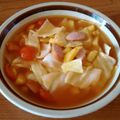 mamin117's cooksnap of when they made キャベツとキノコのミネストローネ風スープ.