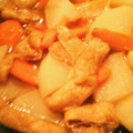 キンワ's cooksnap of when they made 大根とあげの煮物.