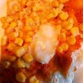 マム's cooksnap of when they made ピザ☆ある材料で簡単にソース&トッピング.