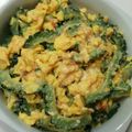 あーいーりー's cooksnap of when they made ゴーヤのたら玉*+:｡.｡...。oо○.