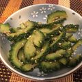 モモクマ太郎's cooksnap of when they made ☆おつまみに☆ゴーヤのお浸し☆.
