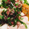 恵比寿村村長's cooksnap of when they made 豚しゃぶサラダ〜ミョウガと大葉のせ〜.