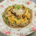 もぐ・ω・くま's cooksnap of when they made ♬まんぷく冷やし蕎麦♫.