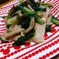 しょみ一's cooksnap of when they made 豚こま肉と小松菜の中華炒め.