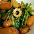 チャンあす's cooksnap of when they made 簡単 竹輪 チンゲン菜の オイスター炒め.