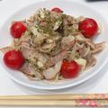 ぽに♡'s cooksnap of when they made ツナマヨしらたきパスタ.