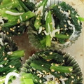 みんみんゆ's cooksnap of when they made お弁当おかずに☆しらすと小松菜の和え物.