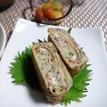 ＴＯＭＯＷＡＴ's cooksnap of when they made 残り物活用☆金平ゴボウの玉子焼き！.