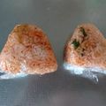 瑠依子's cooksnap of when they made キムチ＆コチュジャンおにぎり.