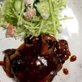 うさこママ★'s cooksnap of when they made フワフワ♥煮込みハンバーグ.