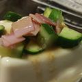 あゆたっくん's cooksnap of when they made コレおすすめ！ハムときゅうりの冷奴.