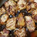 ビーターママ's cooksnap of when they made コラーゲンたっぷり♡豚バラ軟骨の角煮風煮.