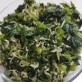 かざままり's cooksnap of when they made セロリとじゃこのふりかけ.