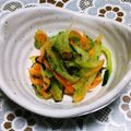 み〜も's cooksnap of when they made 薄っすら苦味が疲れに沁みるゴーヤの和え物.