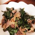 クックWSPX1I☆'s cooksnap of when they made ビールに合う♪砂肝と空芯菜シャキッと炒め.
