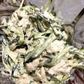 ほーりー528's cooksnap of when they made 鶏の笹身ときゅうりと大葉のわさびマヨ～❤.